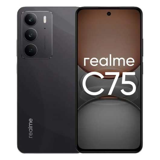 Realme C75 8/256Gb РСТ Черный