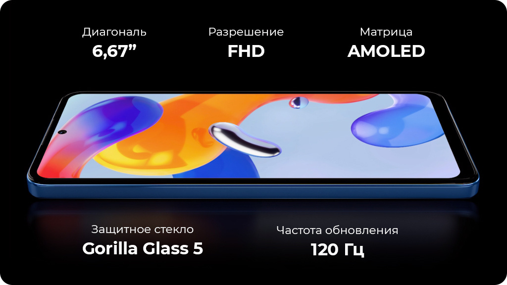 Xiaomi Redmi Note 11 Pro 6/128Gb Синий Global Version