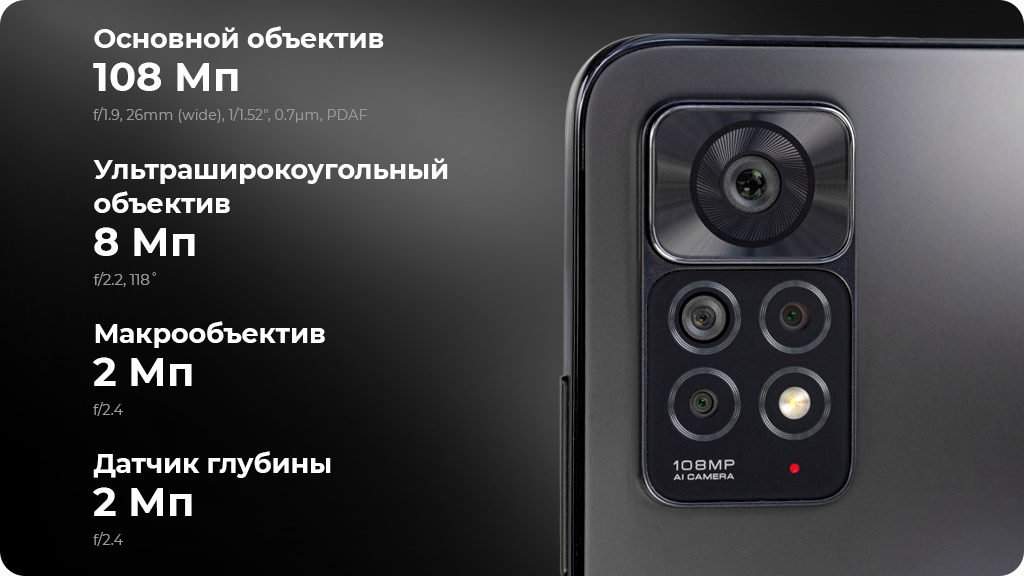Xiaomi Redmi Note 11 Pro 6/128Gb Синий Global Version