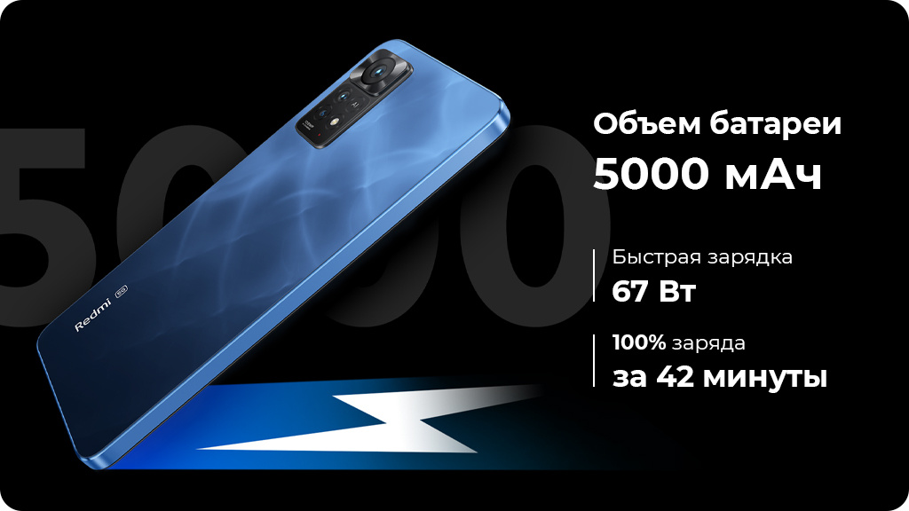 Xiaomi Redmi Note 11 Pro 6/128Gb Синий Global Version