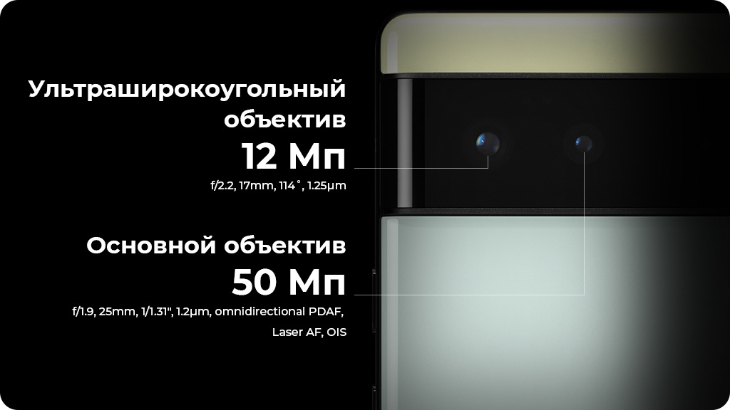 Google Pixel 6 8/128Gb Черный (US)